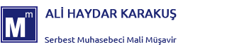 KARAKUŞ MALİ MÜŞAVİRLİK, ALİ HAYDAR KARAKUŞ, SMMM, Serbest Muhasebeci Mali Müşavir - Bağımsız Denetçi